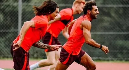 Darwin entrena con todo para volver a jugar en Liverpool