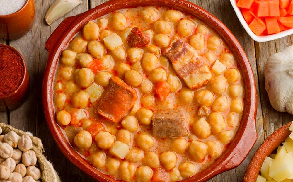 El cocido madrileño, un cláisoc de la cocina española. &nbsp;