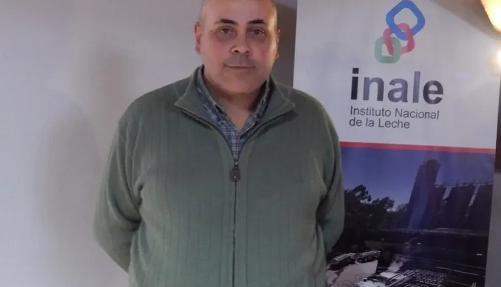 Presidente de la Asociación Uruguaya de Pymes Lácteas, Alvaro Sepergo