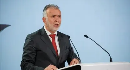 El ministro de Política Territorial y Memoria Democrática y expresidente de Canarias, Ángel Víctor Torres