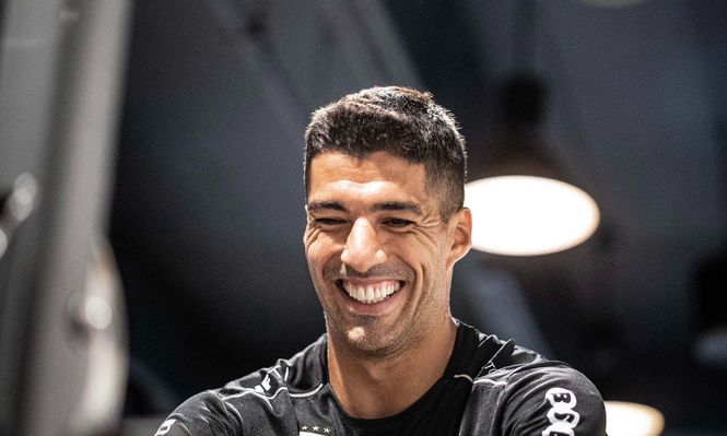 Luis Suárez en la selección uruguaya