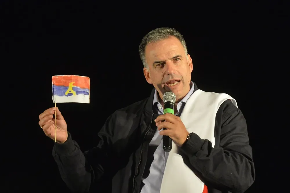 Yamandú Orsi, precandidato del Frente Amplio y exintendente de Canelones