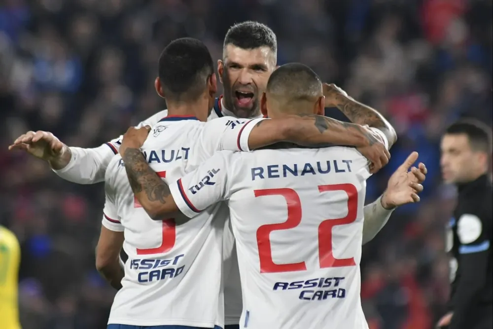 Gigliotti, Yona Rodríguez y Zabala celebran