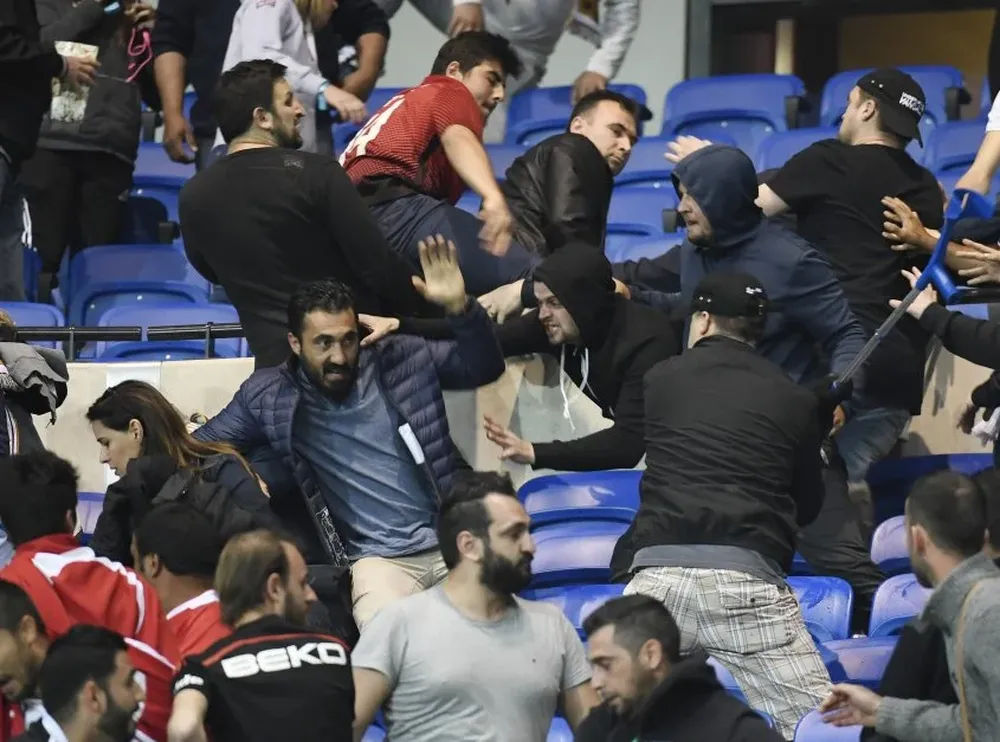 Incidentes en Lyon-Besiktas