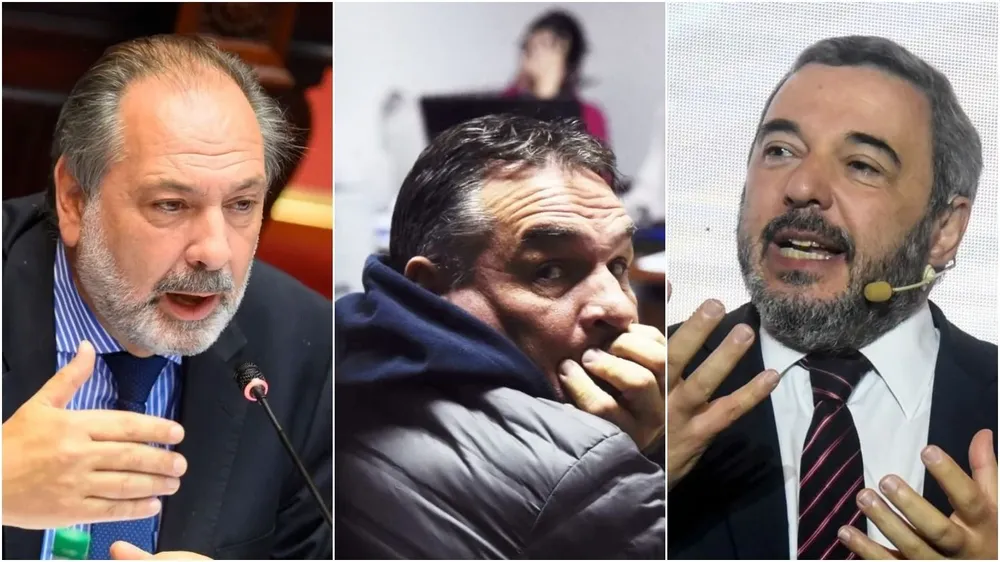 Jorge Gandini, Alejandro Astesiano y Mario Bergara