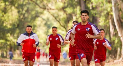 Paolo Calione en la pretemporada 2026 de Nacional