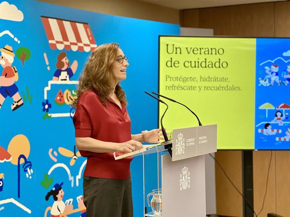 Sanidad presenta la campaña Un verano de cuidado para prevenir los efectos del calor en la salud http://