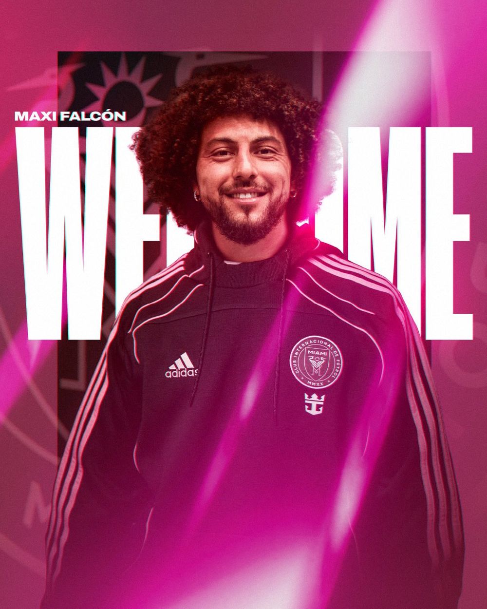 Maxi Falcón presentado en Inter Miami