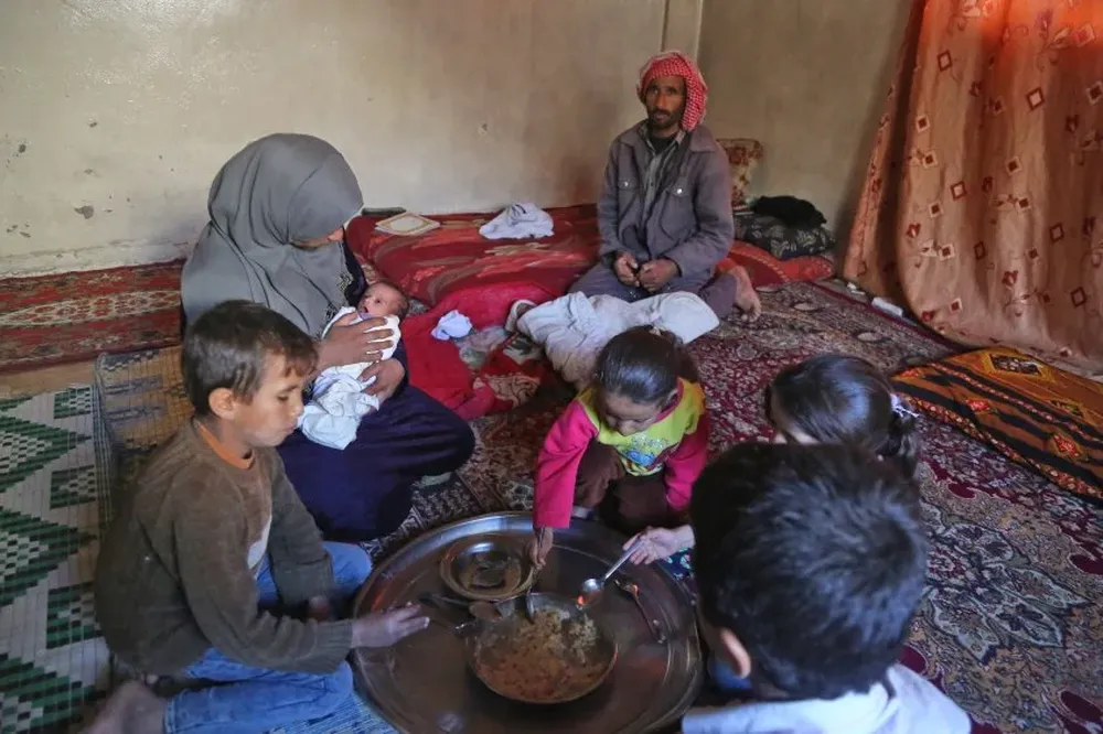 Niños en siria