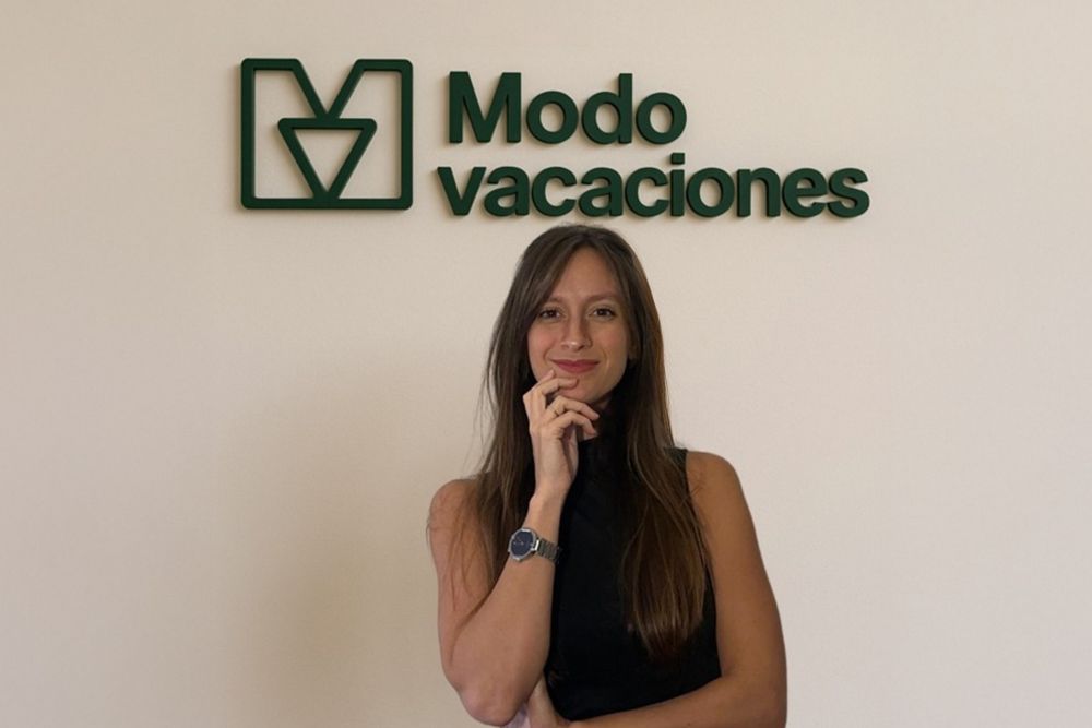Daniela Miodowski, cofundadora y CEO de Modo Vacaciones
