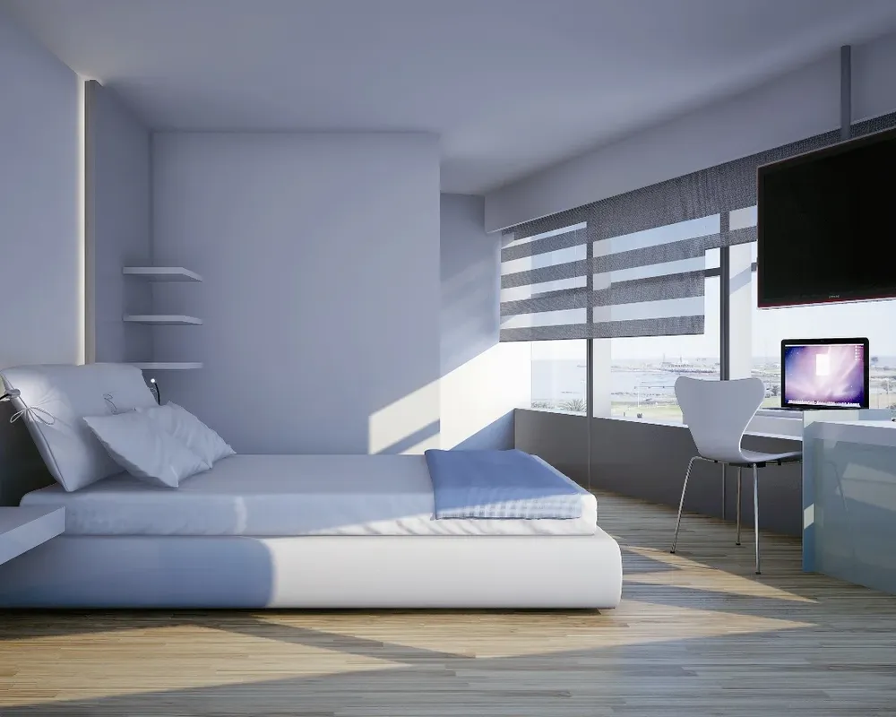 Así será una de las nuevas habitaciones de TU Montevideo.