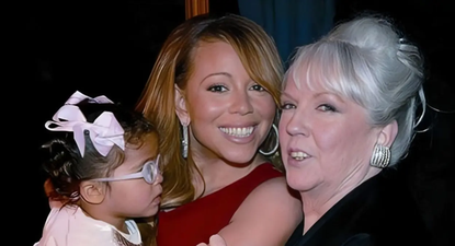 Mariah Carey junto a su madre, Patricia.