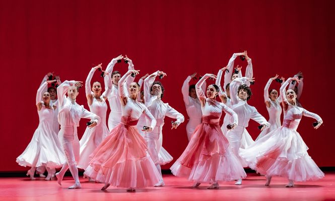 Un momento del espectáculo del Ballet Español. &nbsp;