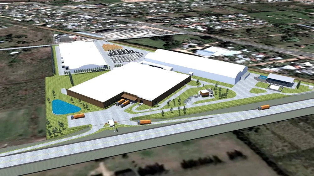 Aspecto que tendrán las instalaciones de Nordex una vez culminadas las obras
