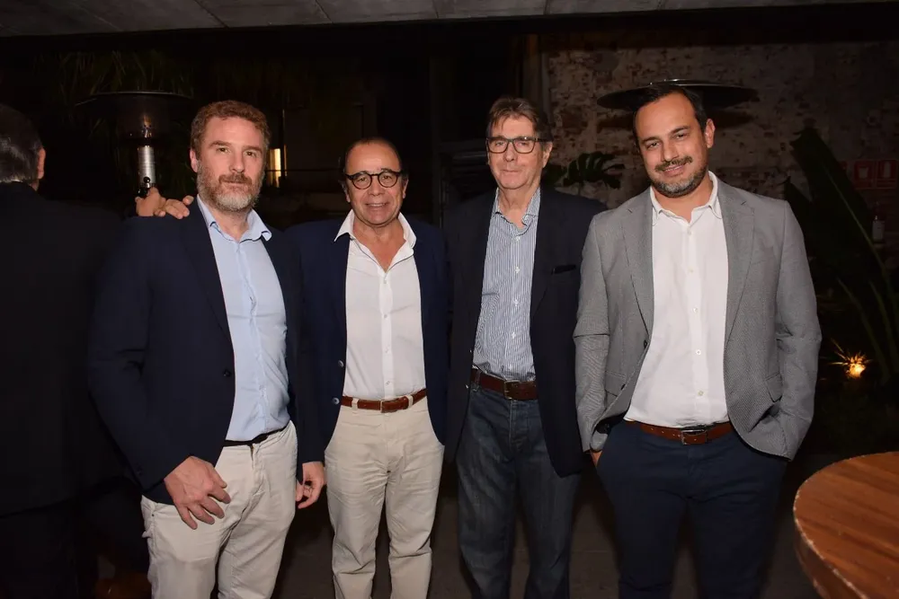 Gabriel Villar, Álvaro Huarte, Enrique Viñuela y Santiago Fleitas.