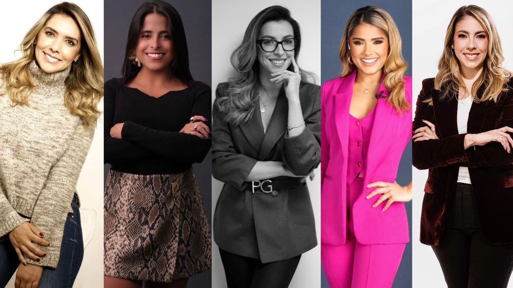 Mónica Rodriguez, Laura Palomino, Paula Bolivar, Caralina Botero y Juanita Gómez son las periodistas colombianas detrás de la campaña #YoTeCreoColega.