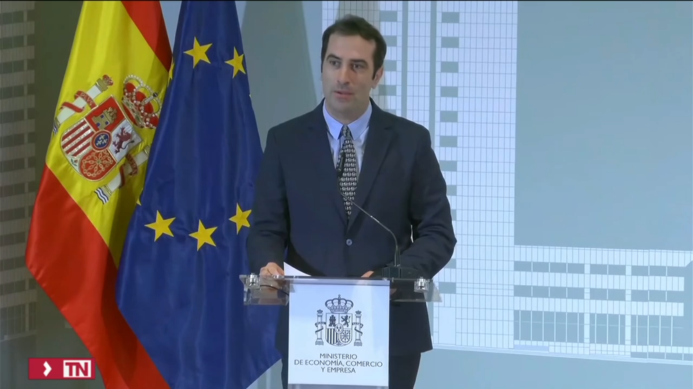 El ministro de Economía español, Carlos Cuerpo.