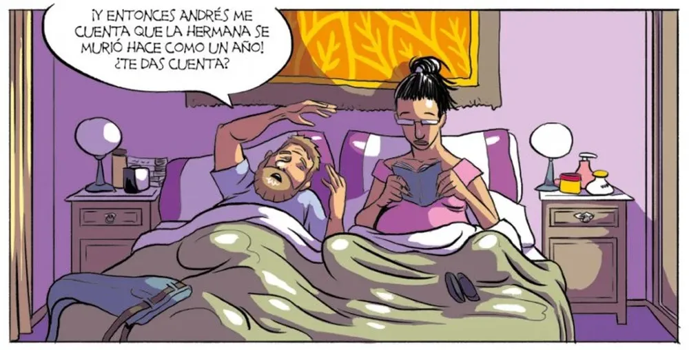 Extracto de la historieta Animales de Rodolfo Santullo y Marcos Vergara