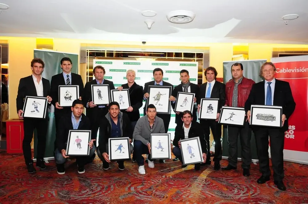 Entrega de premios de Fútbolx100 del Campeonato Uruguayo 2012-2013