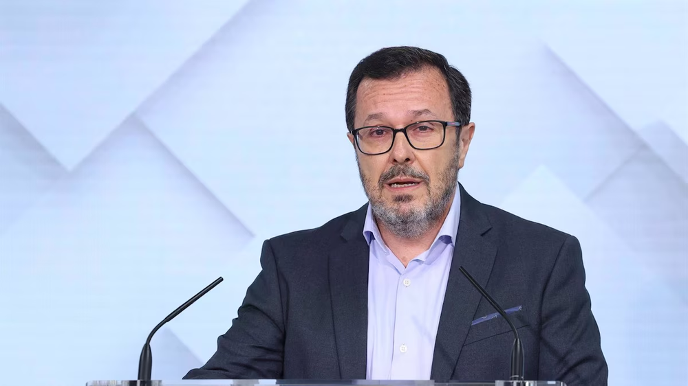 El portavoz de Vox, José Antonio Fúster