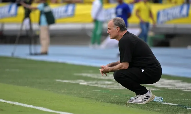 Marcelo Bielsa, entrenador de Uruguay
