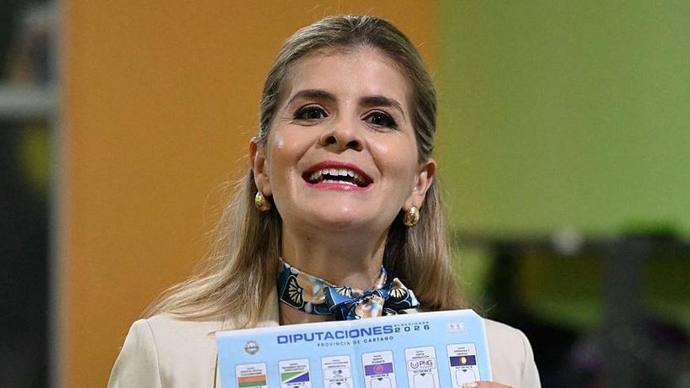 Laura Fernández es la candidata de Pueblo Soberano, el partido del actual presidente Rodrigo Chaves.