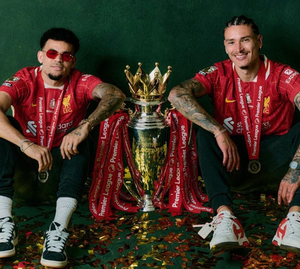 La foto que subió Darwin Núñez junto a Luis Díaz