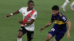 Nicolás De la Cruz juega un nuevo clásico para River ante Boca