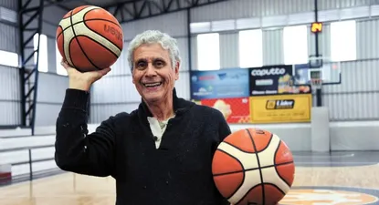 Raúl Ebers Mera, histórico basquetbolista de Uruguay y uno de los medallistas olímpicos de 1956