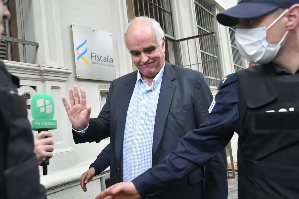 Gustavo Penadés declaró este jueves ante la fiscal por primera vez desde que se presentaron las denuncias