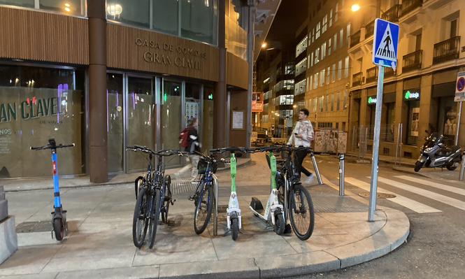 Patinetes eléctricos en Madrid