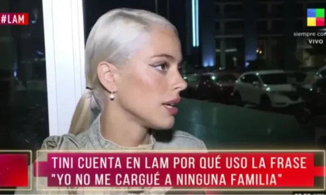 La artista argentina decidió hablar sobre la supuesta reconciliación con el futbolista