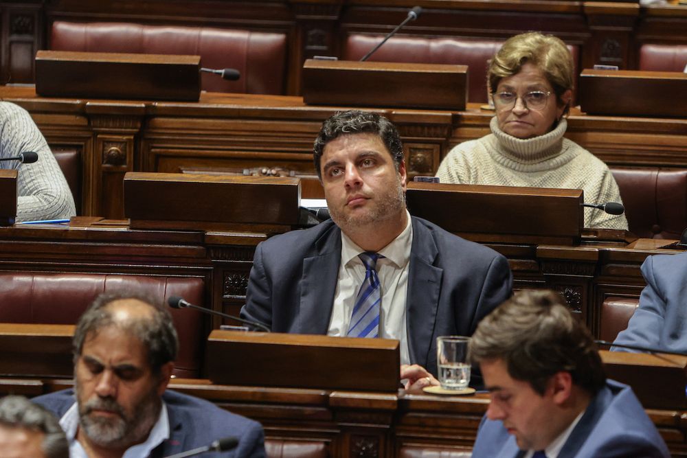 El diputado del Partido Nacional, Pedro Jisdonian