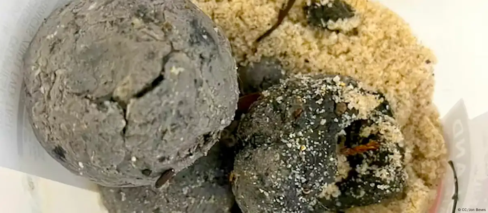 Las misteriosas bolas de escombros halladas en las playas de Sidney.