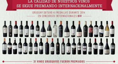 Uruguay sabe de vinos y sabe de premios