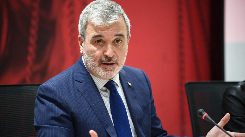 El alcalde de la capital catalana, el socialista Jaume Collboni.