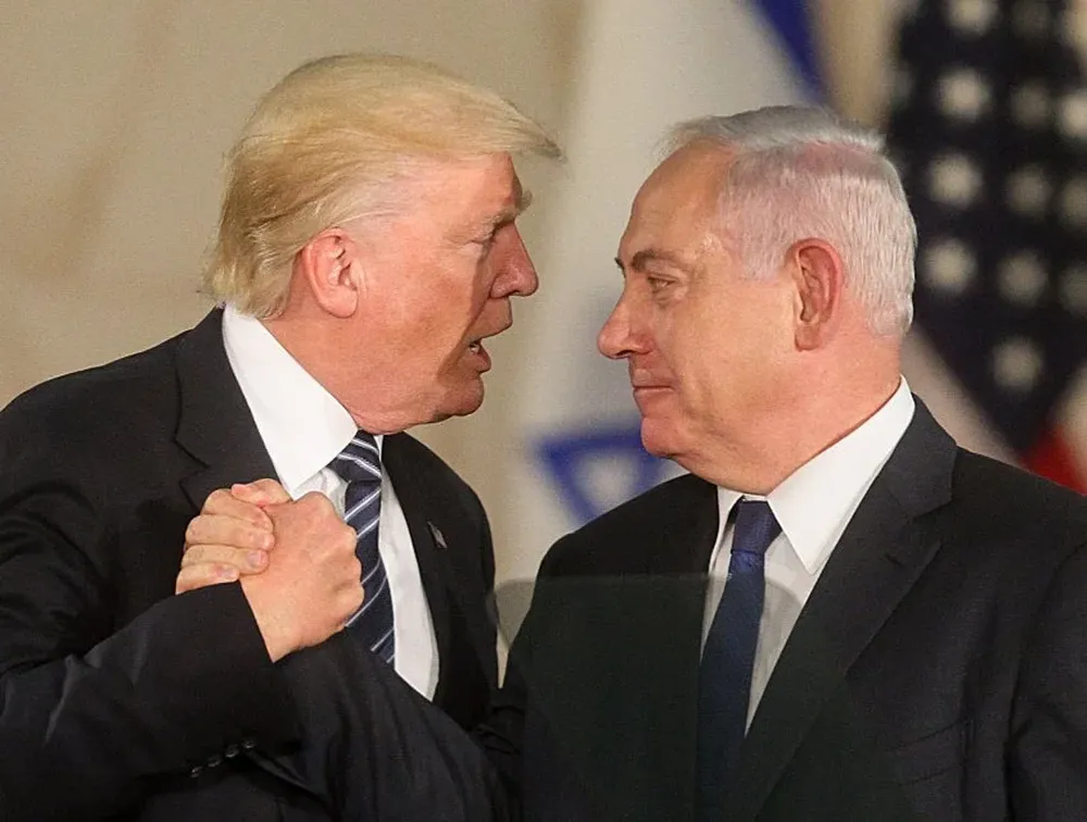 Donald Trump y Benjamin Netanyahu
