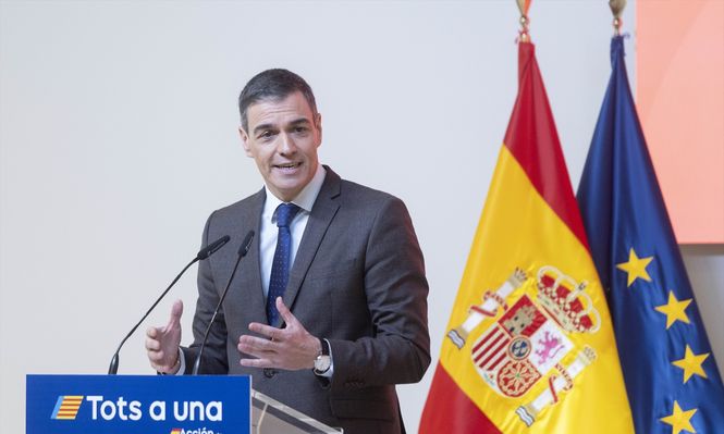 El presidente del Gobierno, Pedro Sánchez.