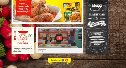 Maggi lanza web para ayudar en la cocina