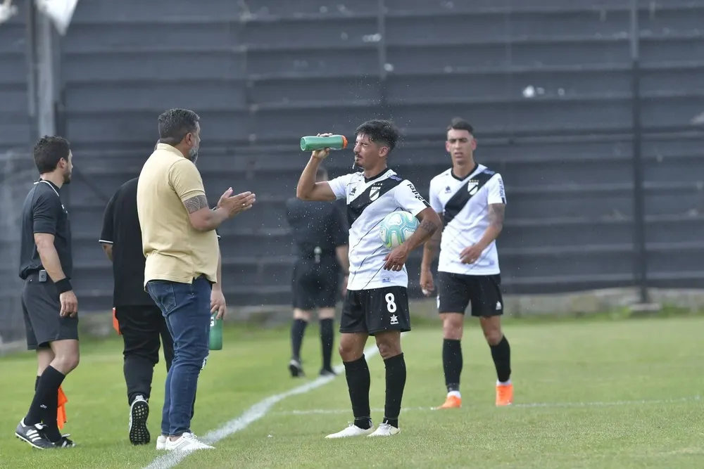 Lucas Rodríguez junto a Leonardo Ramos