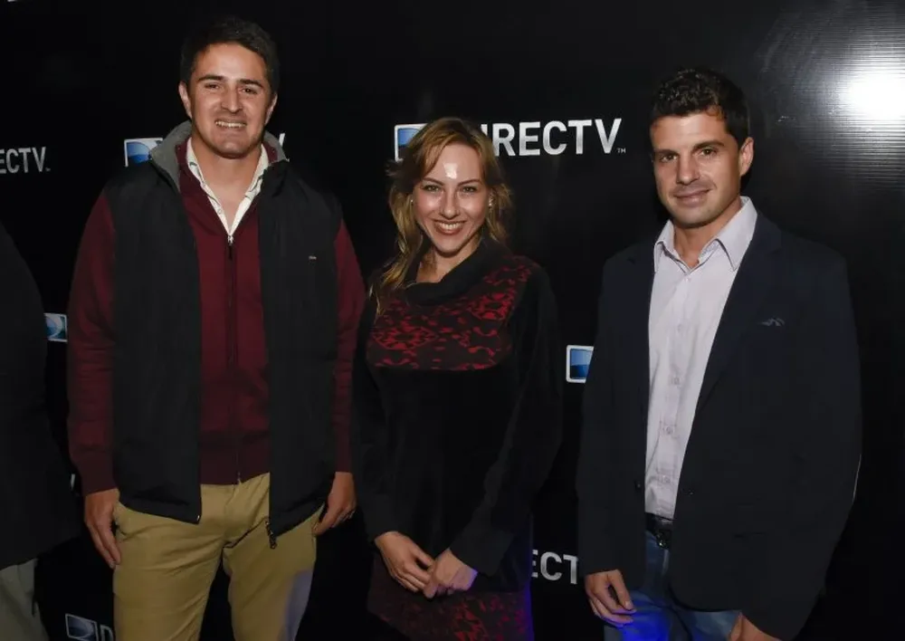 Andrés Cunha, Karen Todoroff y Jonathan Fuentes