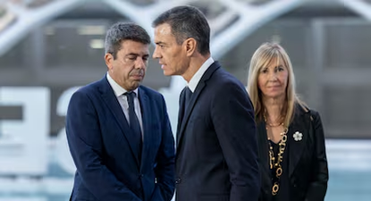 Pedro Sánchez y Carlos Mazón