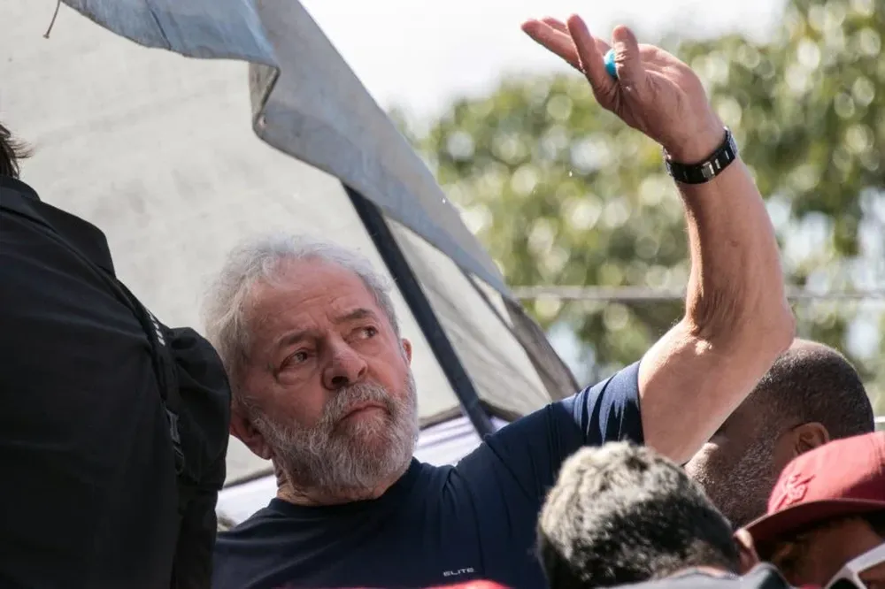 Luiz Inácio Lula da Silva, presidente de Brasil.