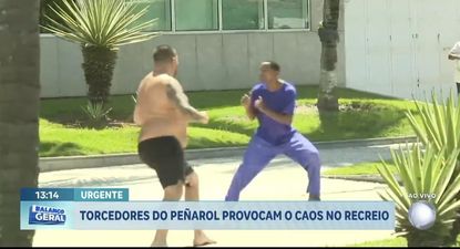 la critica del chino lasalvia que califico de mamarracho lo que dijo el presidente de penarol ignacio ruglio; hablo de su busarda y la pelea en brasil