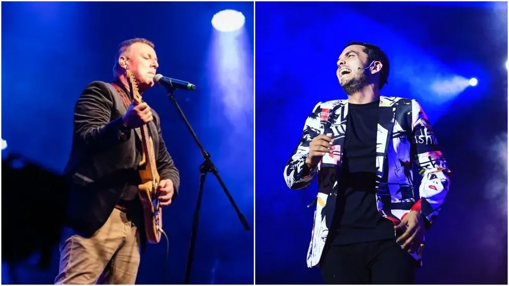 Chacho Ramos y Germán Medina