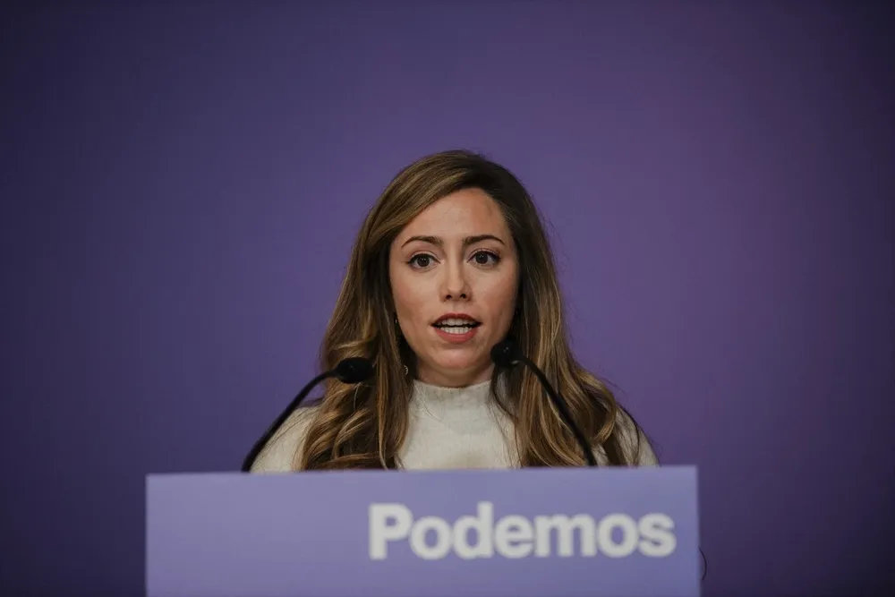 La secretaria de Acción Institucional de Podemos, María Teresa Pérez (Archivo)