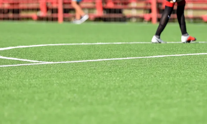 La cancha del Complejo Rentistas