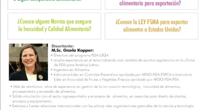 Nuevo enfoque sobre inocuidad alimentaria