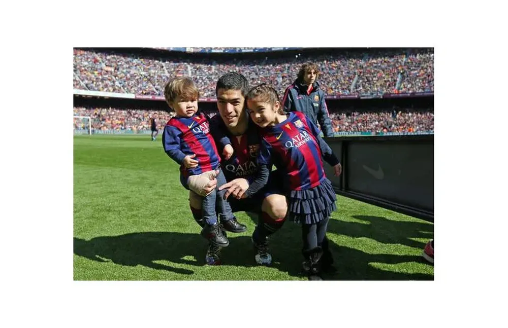 Salir a la cancha con sus hijos