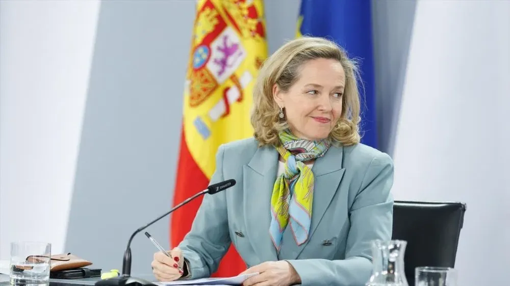 La ministra de Economía, Nadia Calviño.